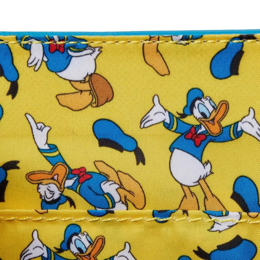 7" Disney - Donald Duck   Coin Purse Faux Leather Crossbody Bag Loungefly