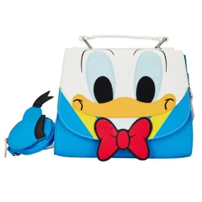 7" Disney - Donald Duck   Coin Purse Faux Leather Crossbody Bag Loungefly