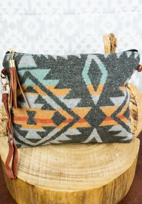 Abilene Tassel Crossbody Aztec Purse