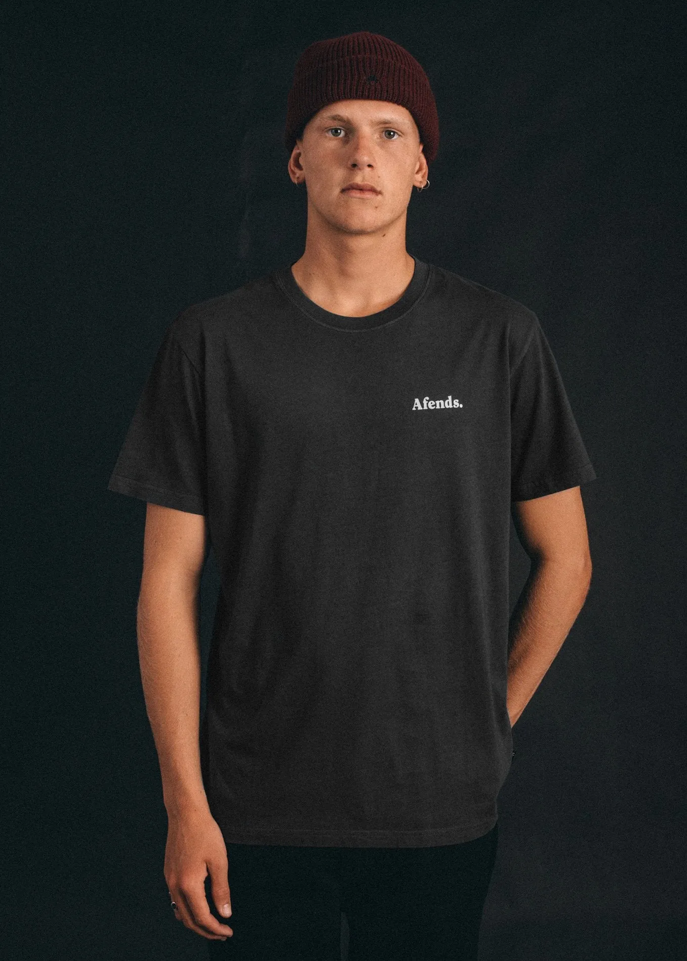 Afends Mens Worldwide - Standard Fit Tee