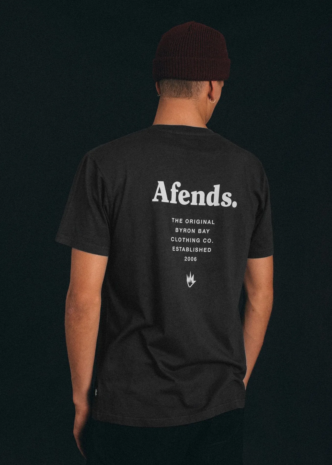 Afends Mens Worldwide - Standard Fit Tee