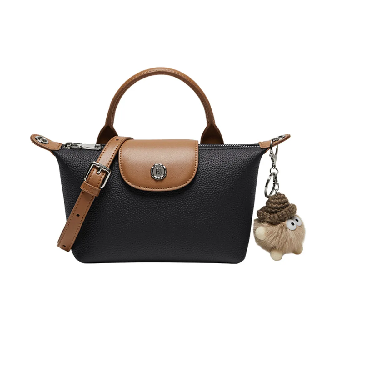 Amelia Top Handle Leather Bag