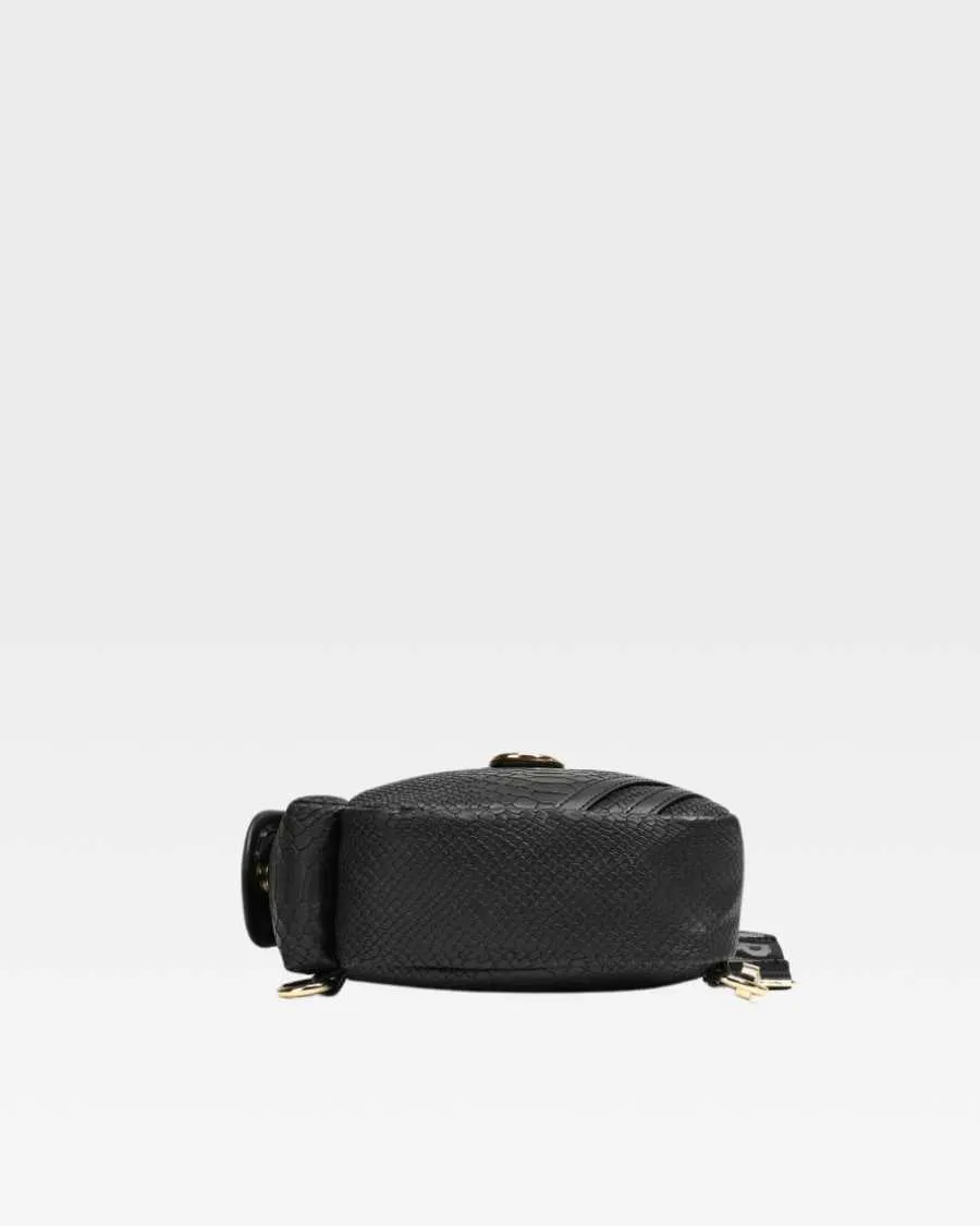 Apollo 1 Tear Drop Crossbody Bag in Black