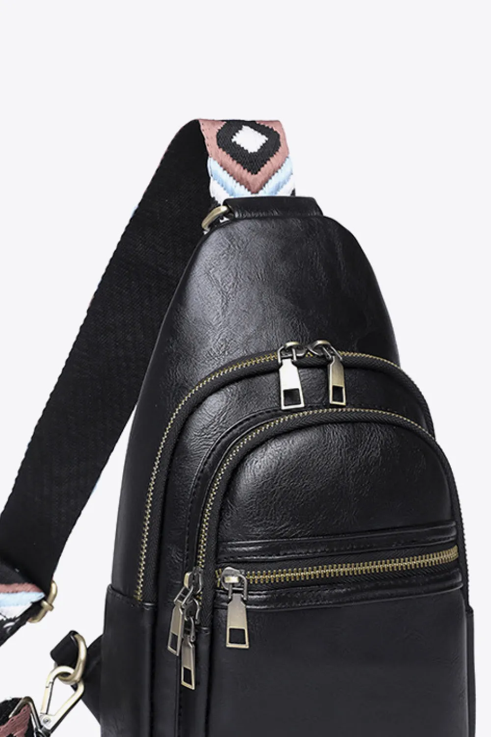 *APP EXCLUSIVE* Faux Leather Sling Bag