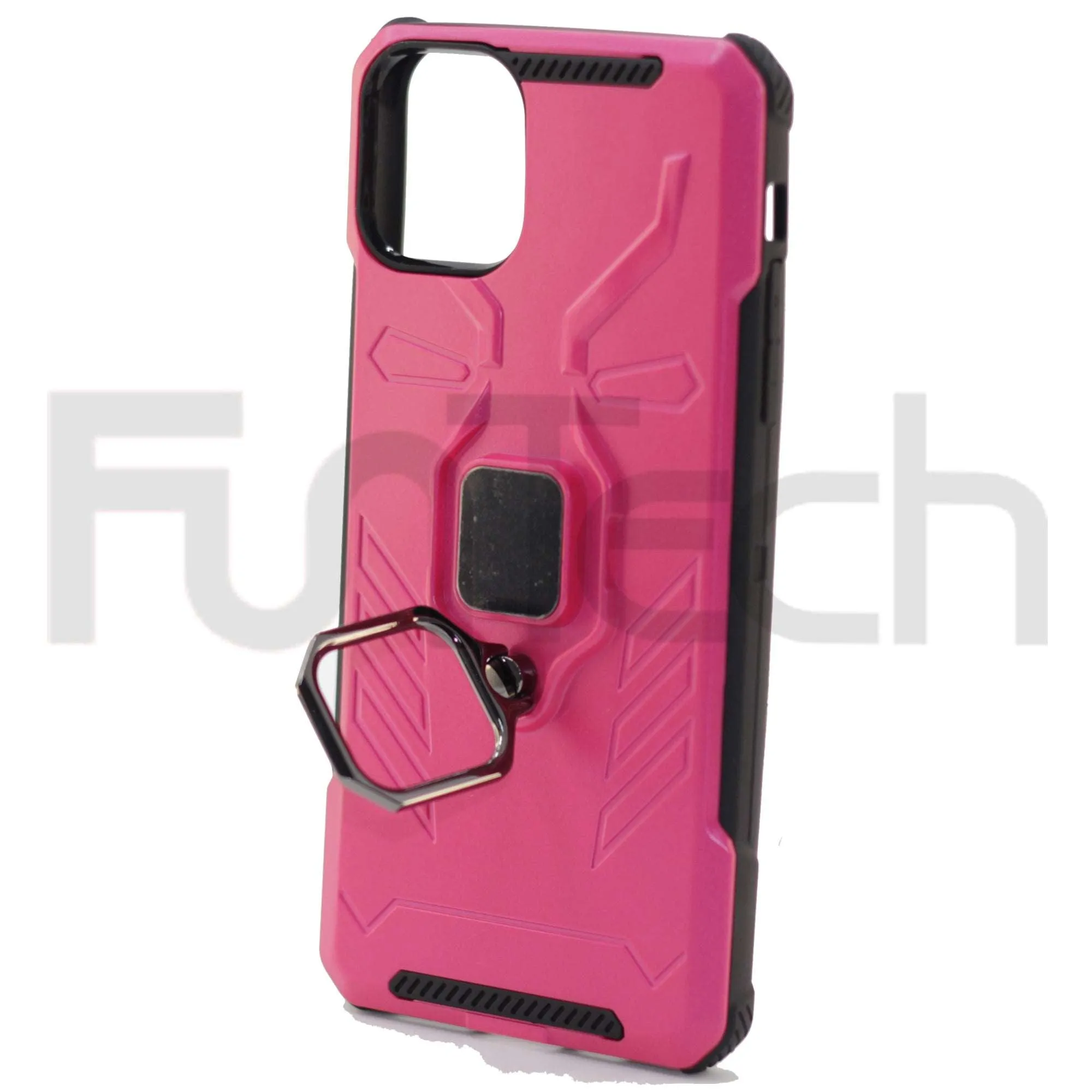 Apple iPhone 11 Pro MAX, Ring Armor Case, Color Pink,