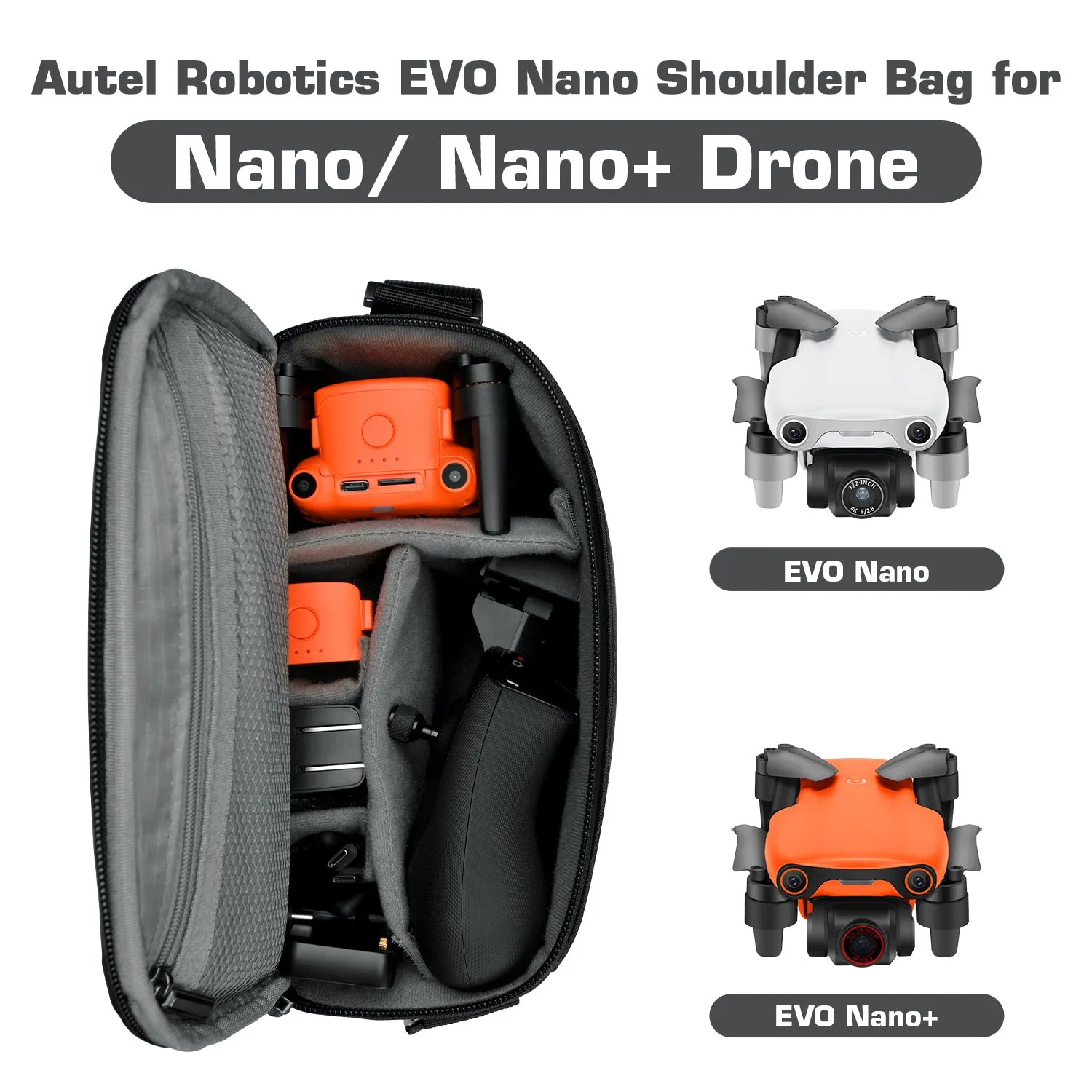 Autel Robotics EVO Nano Series Shoulder Bag, Backpack for Nano/ Nano  Drones