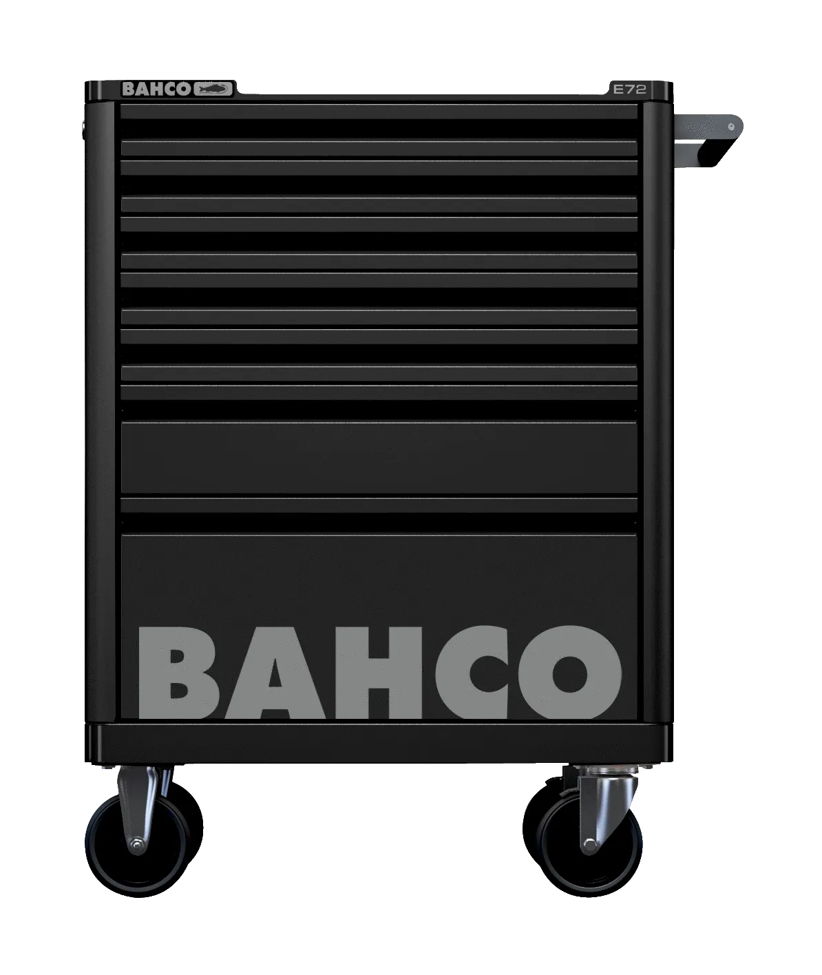 Bahco 1472K7BLACK E72 7 Drawer Black Mobile Roller Cabinet