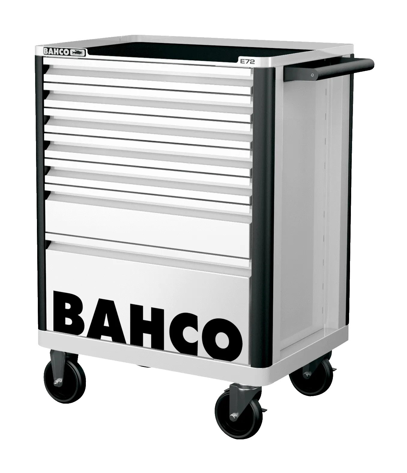 Bahco 1472K7WHITE E72 7 Drawer White Mobile Roller Cabinet