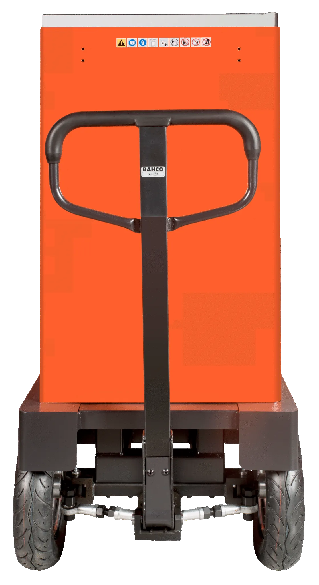 Bahco 1475KXXL8CWTSS C75 XL 8 Drawer 53" Orange  53" Special Tool Trolley with 8 Drawers and Side Cabinet