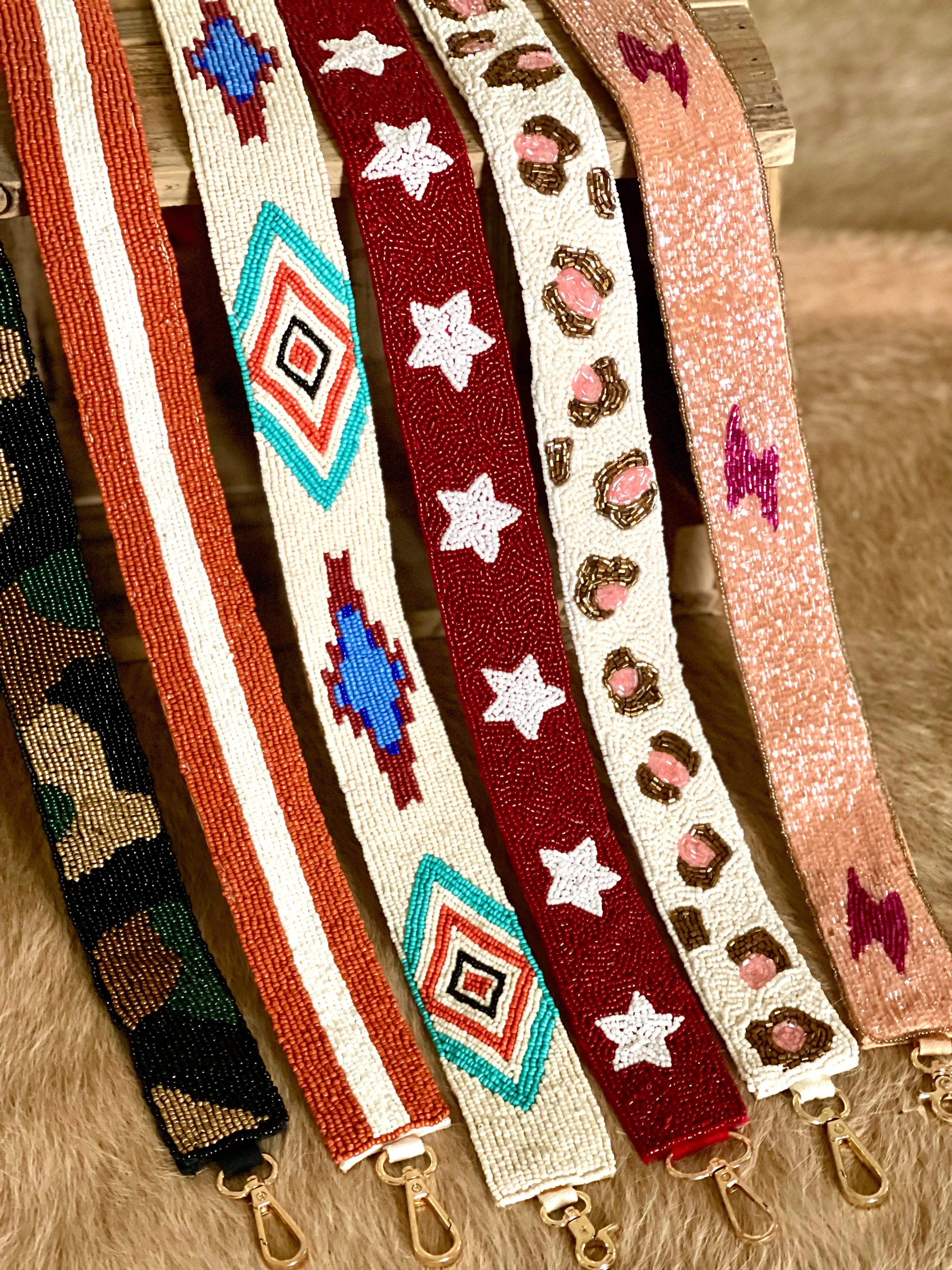 Beaded Fashion Purse Straps