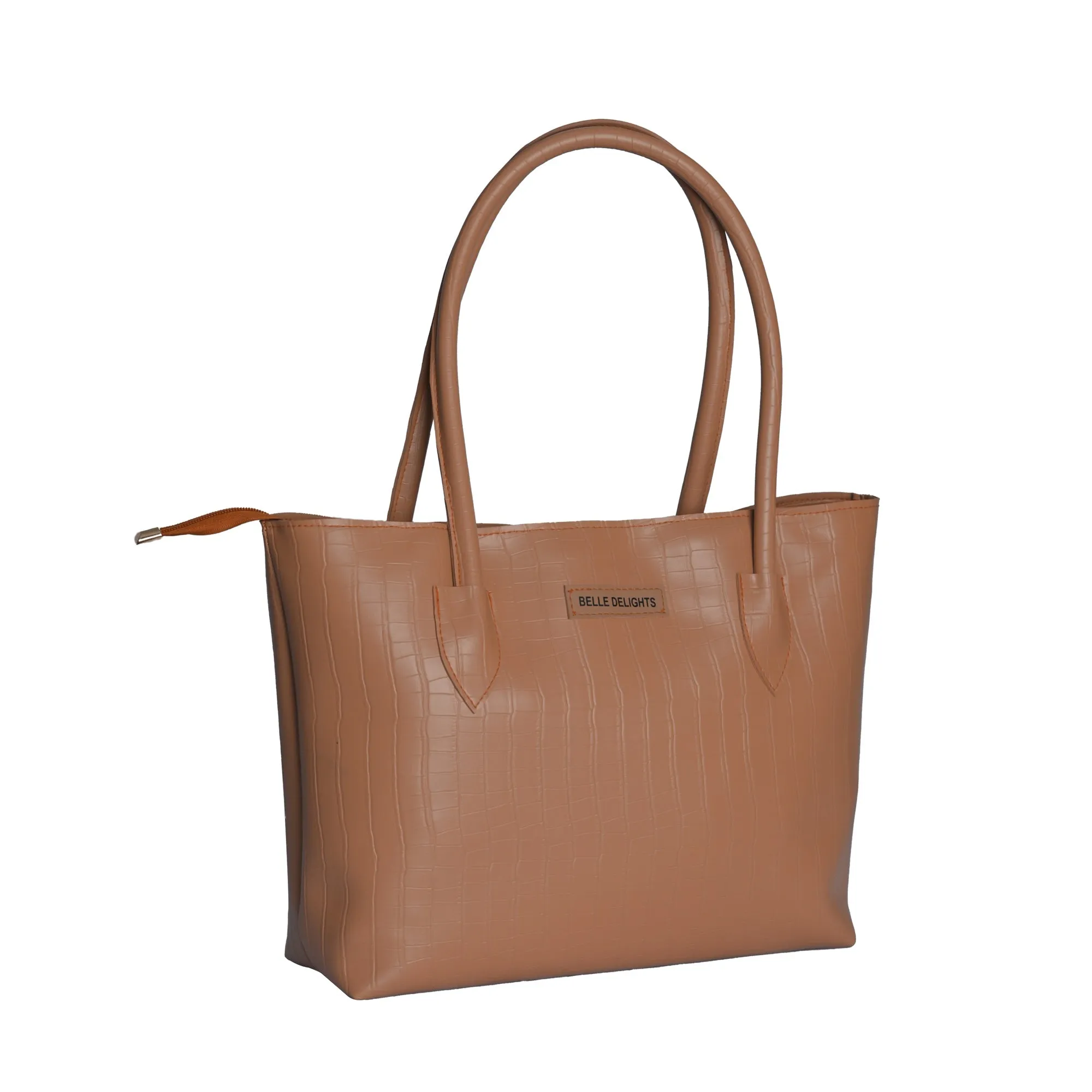 Beige Belle Croc Tote Bag ( pre-order )