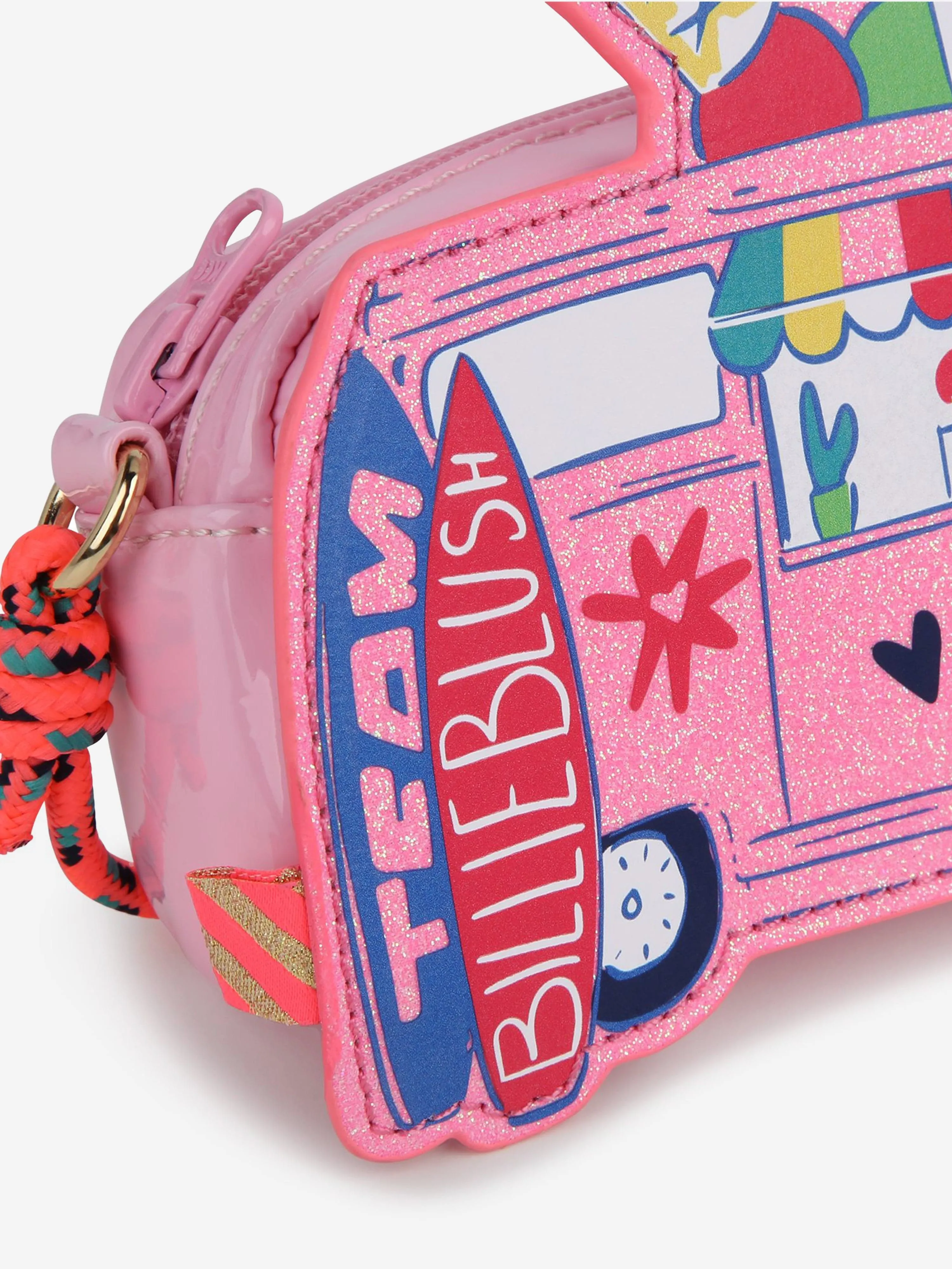 Billieblush Girls Ice Cream Van Crossbody Bag in Pink (15cm)