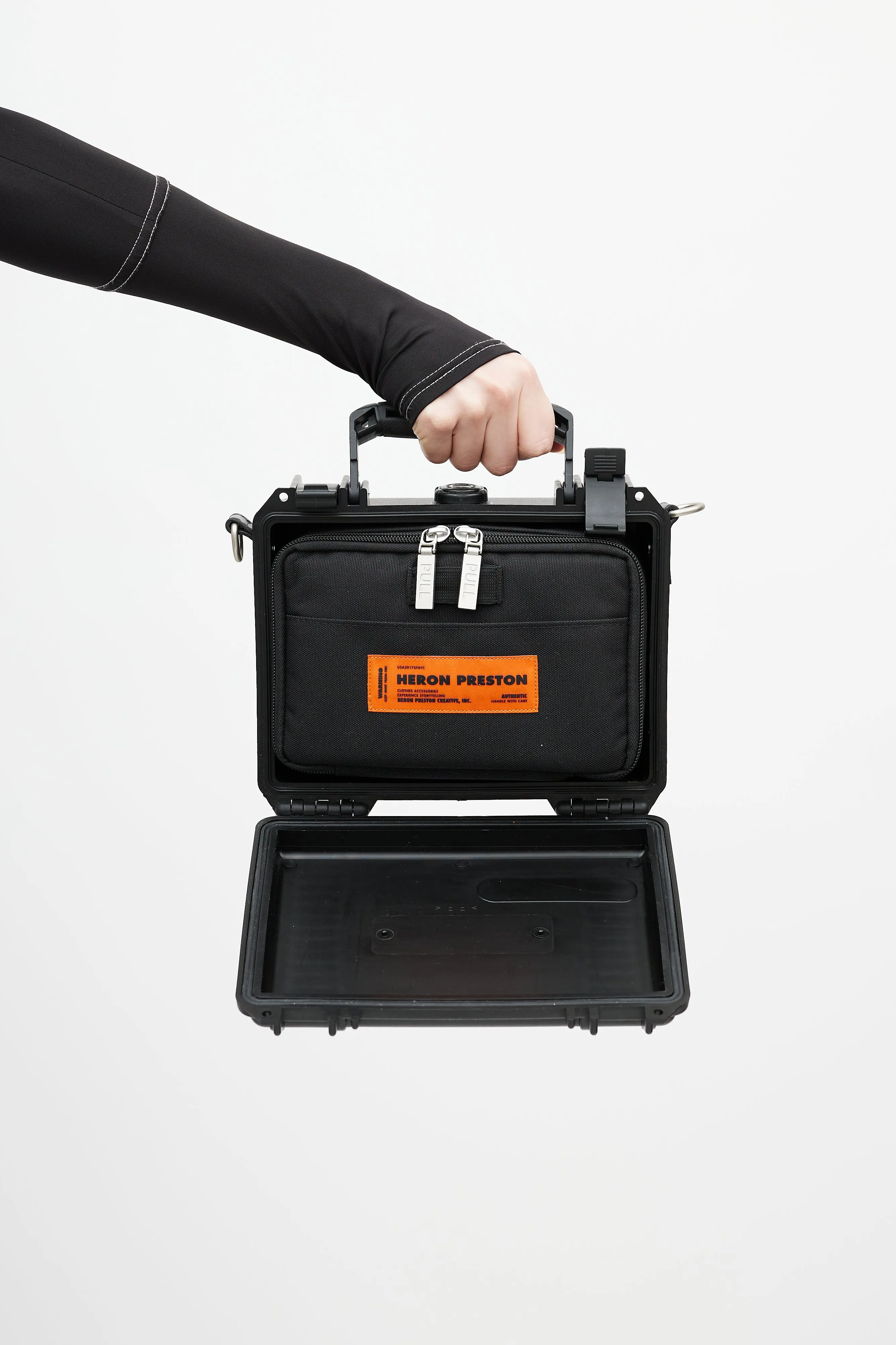 Black & Orange Toolbox Bag