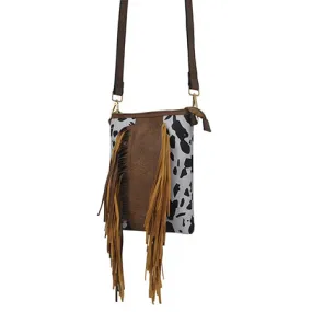 Black Cow NGIL Faux Leather Fringe Crossbody