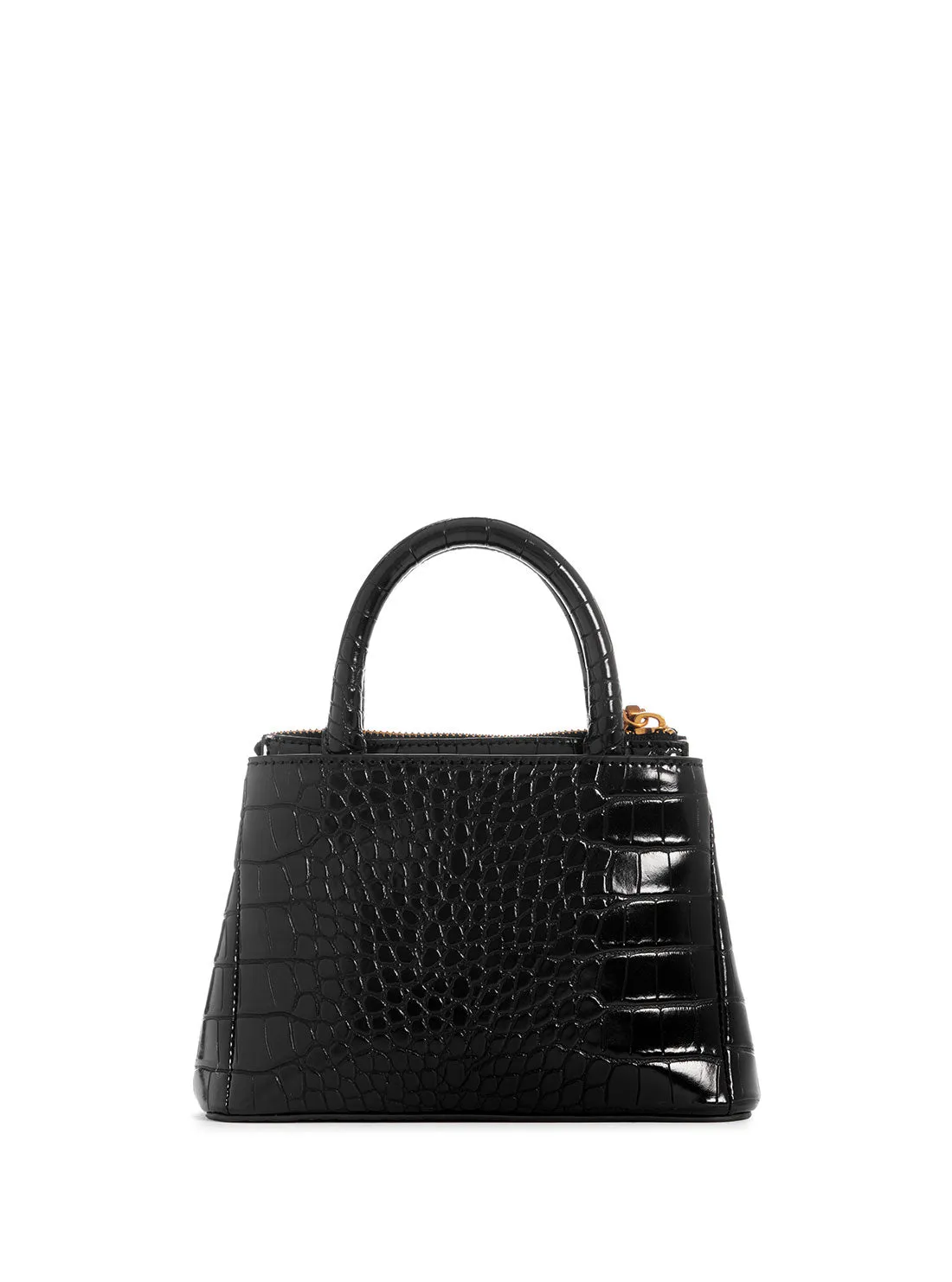 Black James Mini Satchel Bag