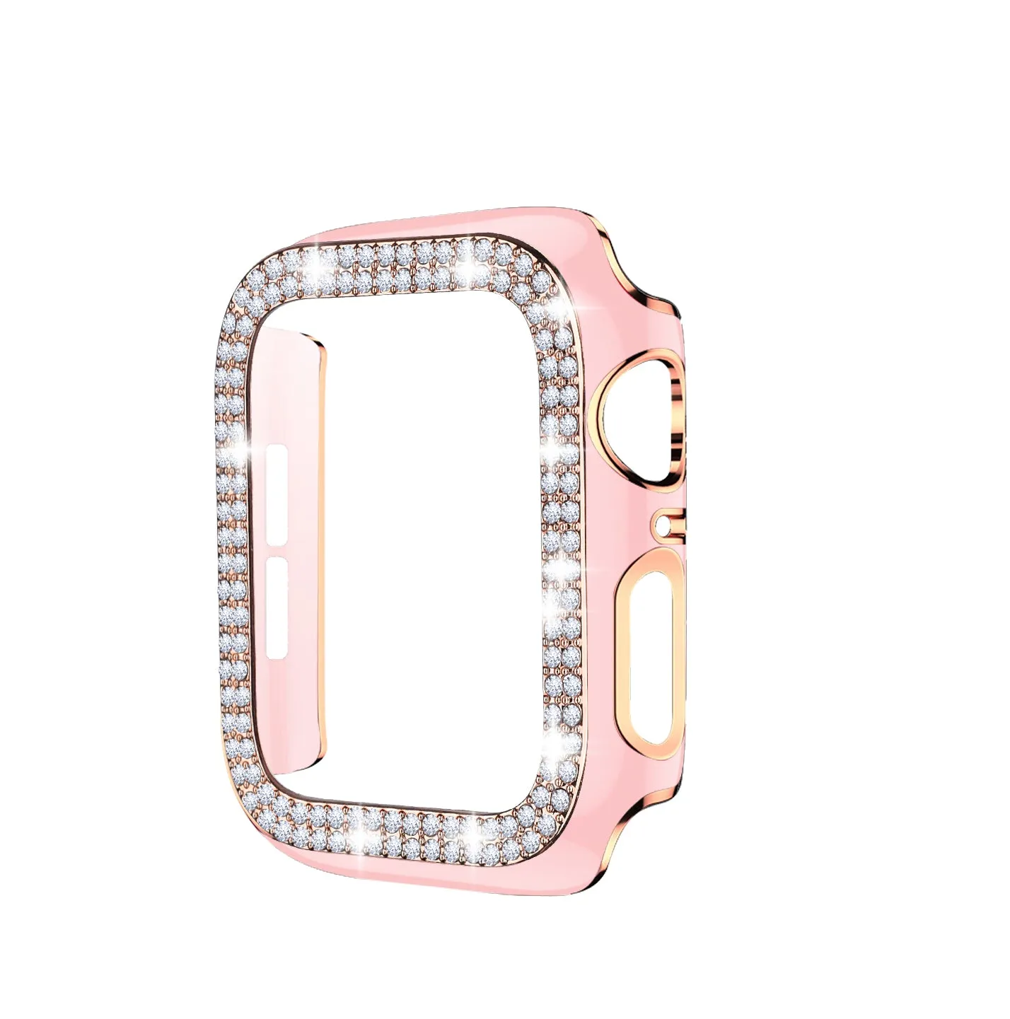 Bling Bumper Case for Apple Watch-Pink