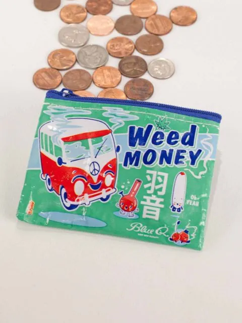 BlueQ - Weed Money - Coin Purse