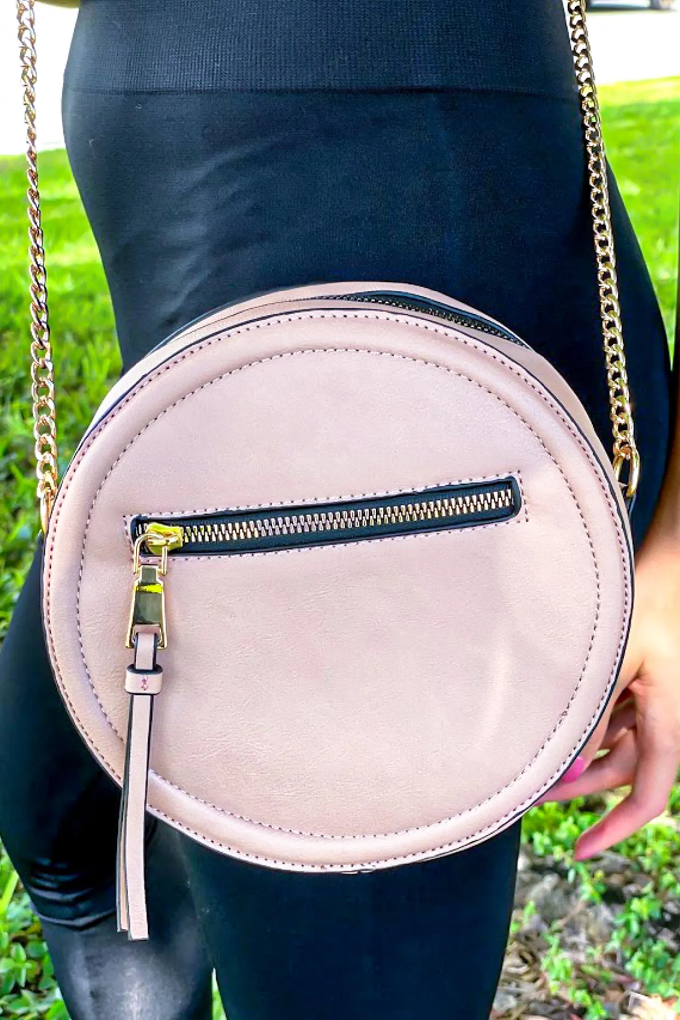 Blush Crossbody Bag