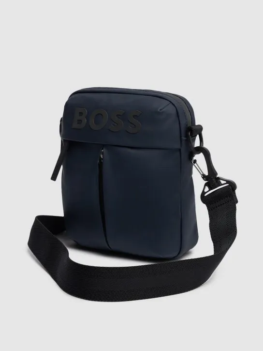 Boss   Stormy Boss logo crossbody bag 