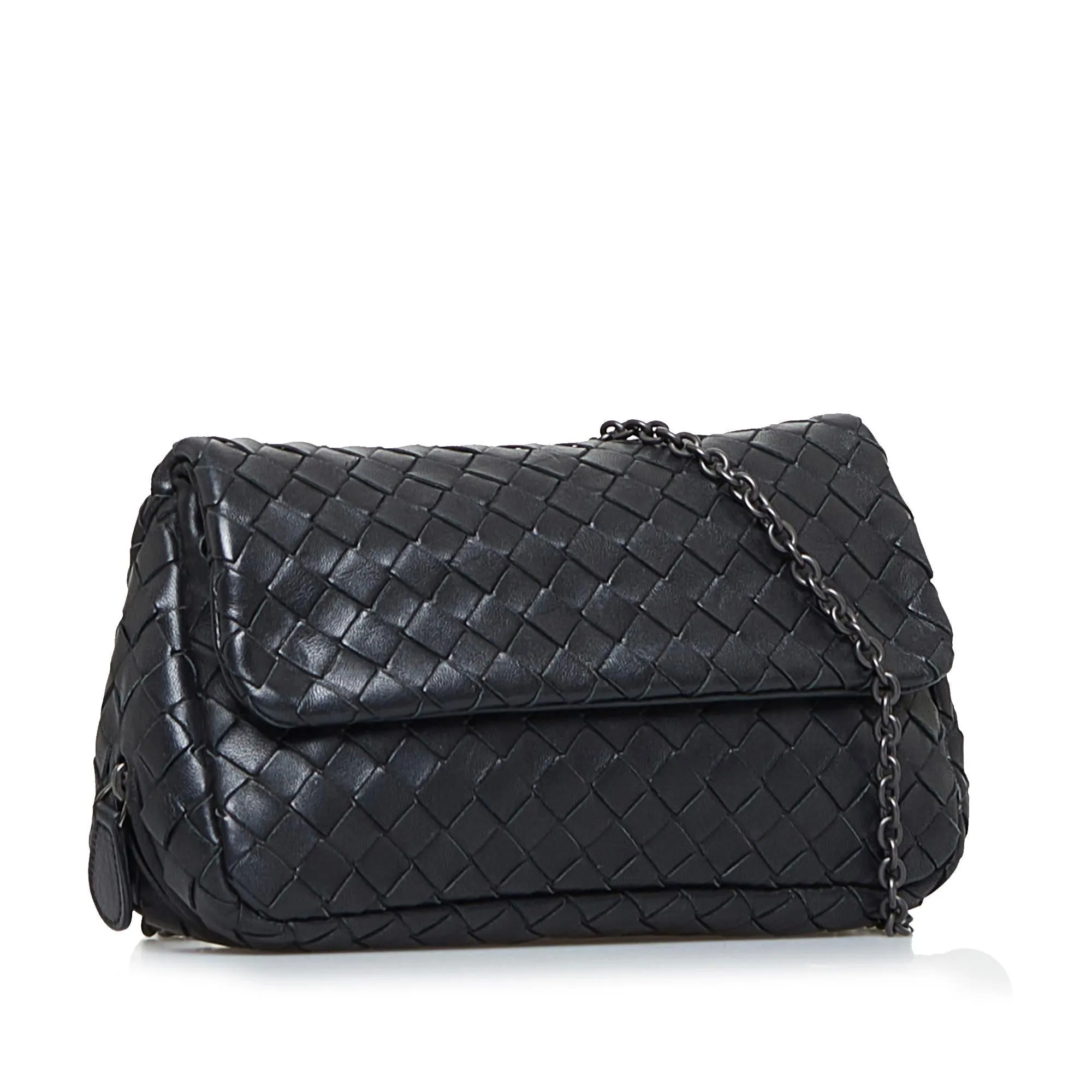 Bottega Veneta Intrecciato Mini Expandable Crossbody (SHG-d4PUBY)