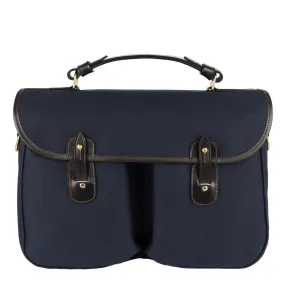 Brady Monmouth Briefcase Navy / Brown