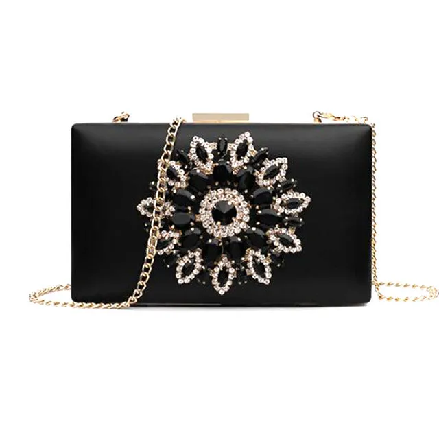 Bridal Evening Clutch Bags Crystal Summer Bags Luxury Small Crossbody Bag