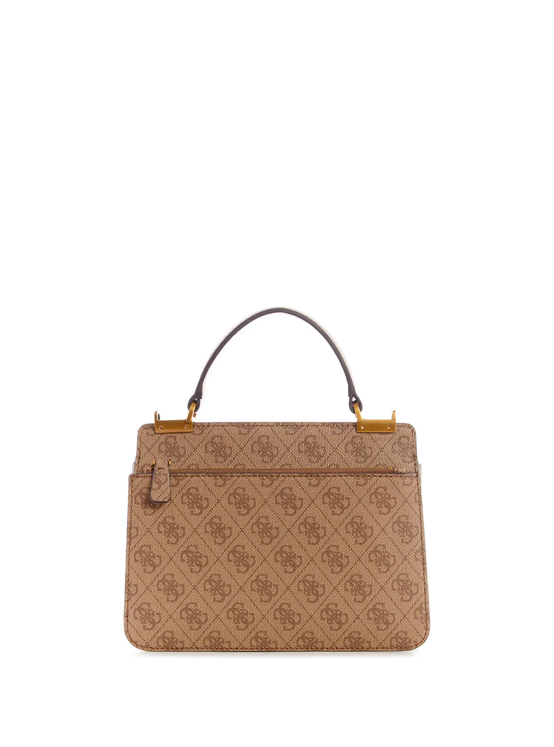 Brown Kristle Logo Crossbody Bag