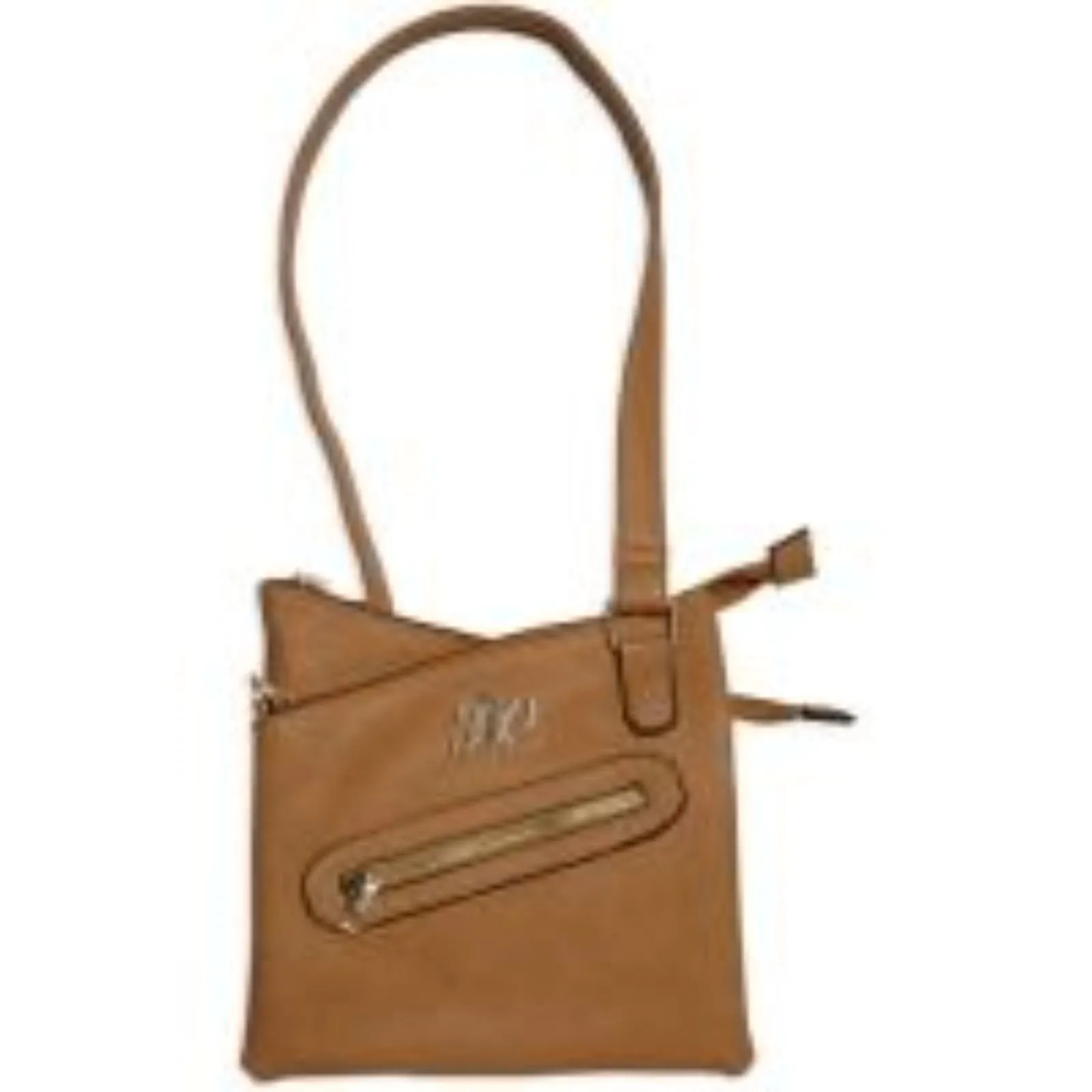 Bulldog Concealed Carry Purse Crossbody Small Tan