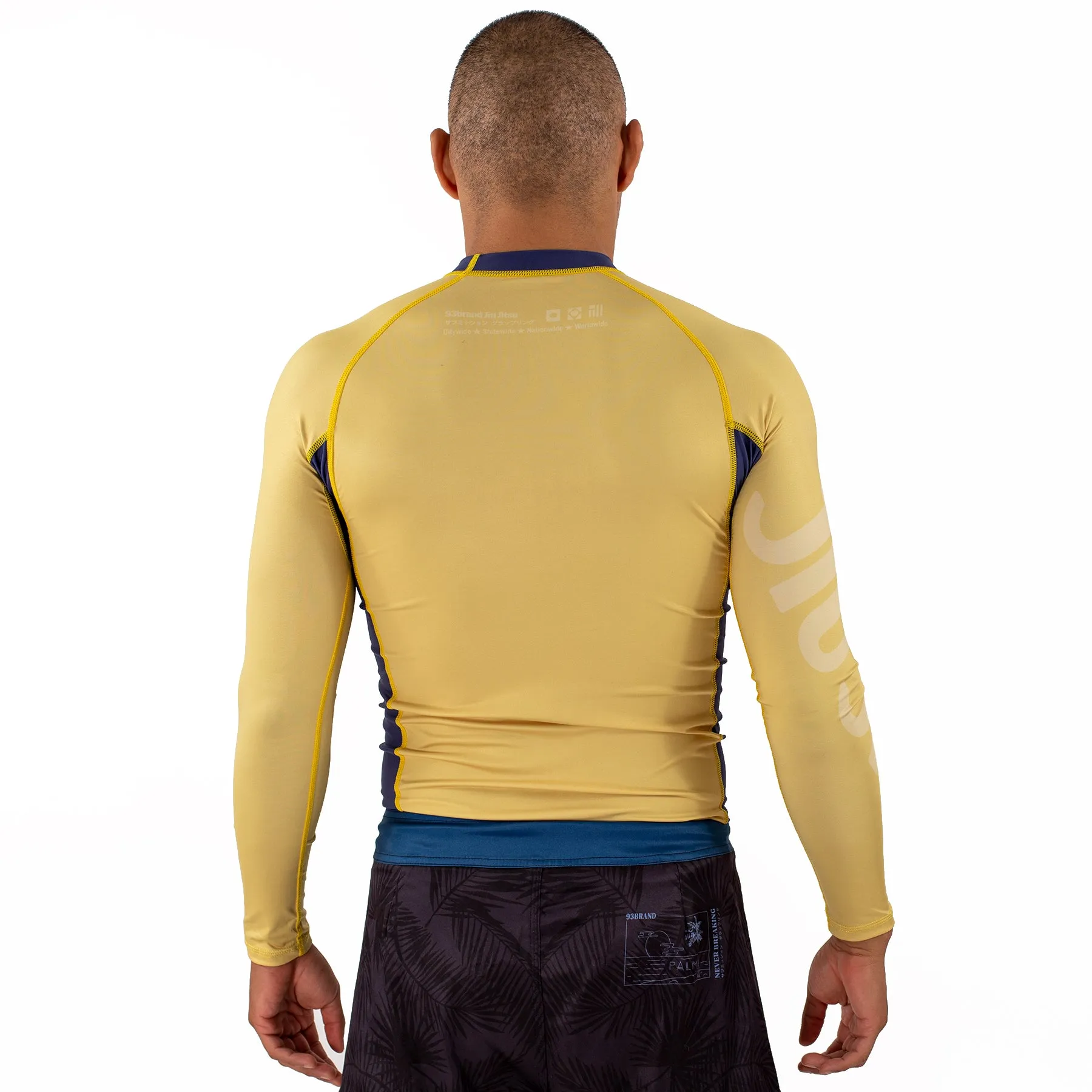 CAFE JIU JITSU Men's Rash Guard - Long Sleeve