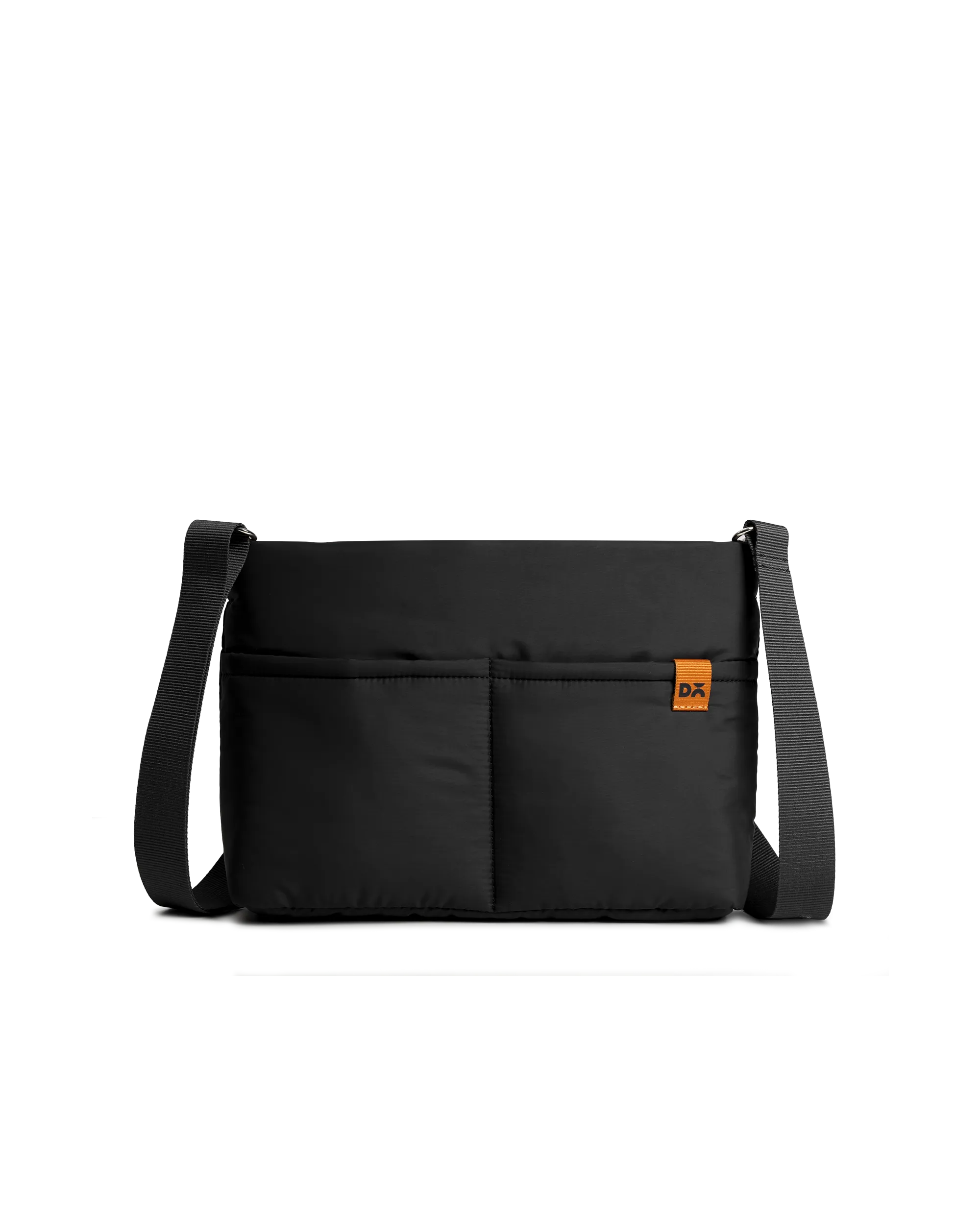 Carbon Black Retreat Crossbody Bag