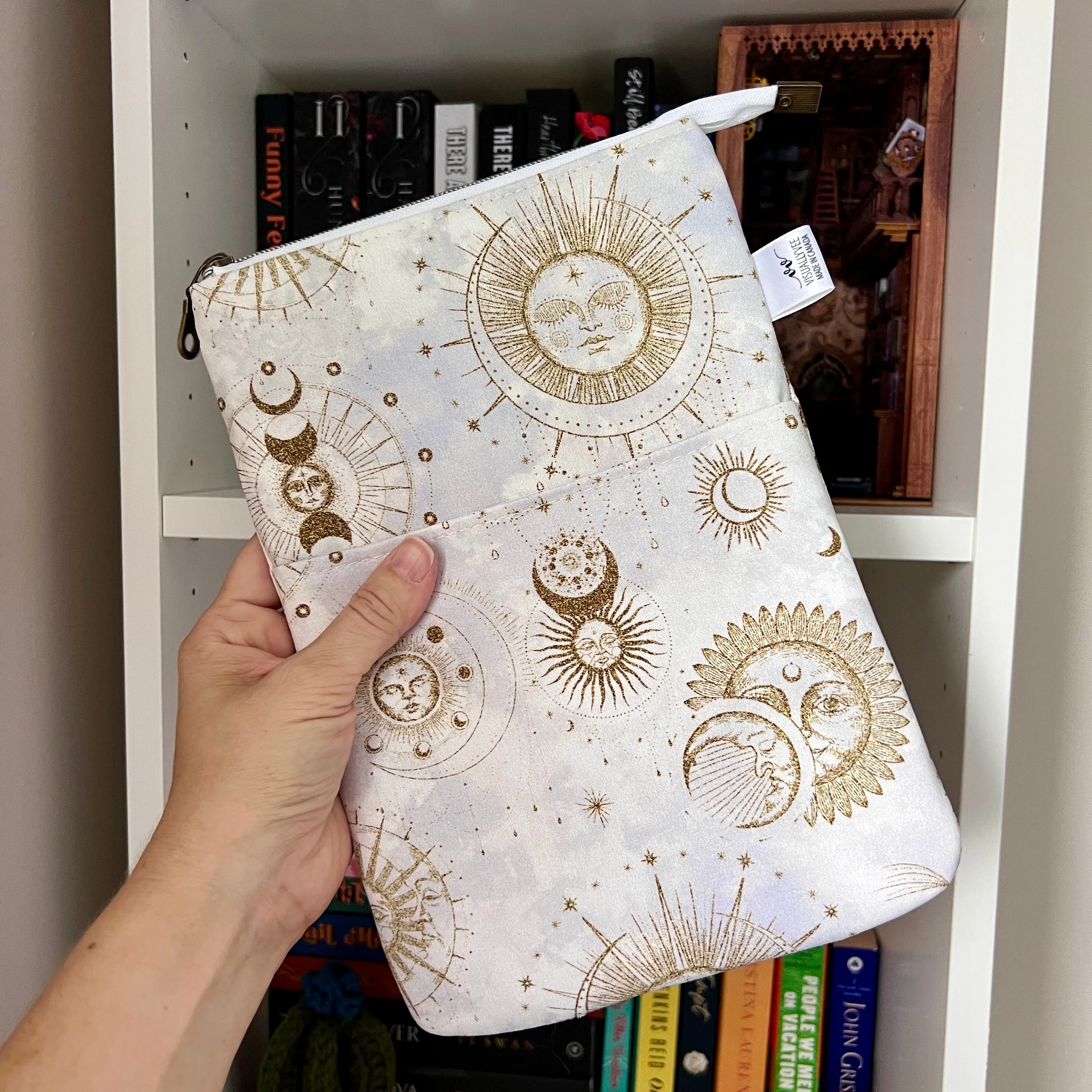 Celestial Suns -  Zippered Book Sleeve