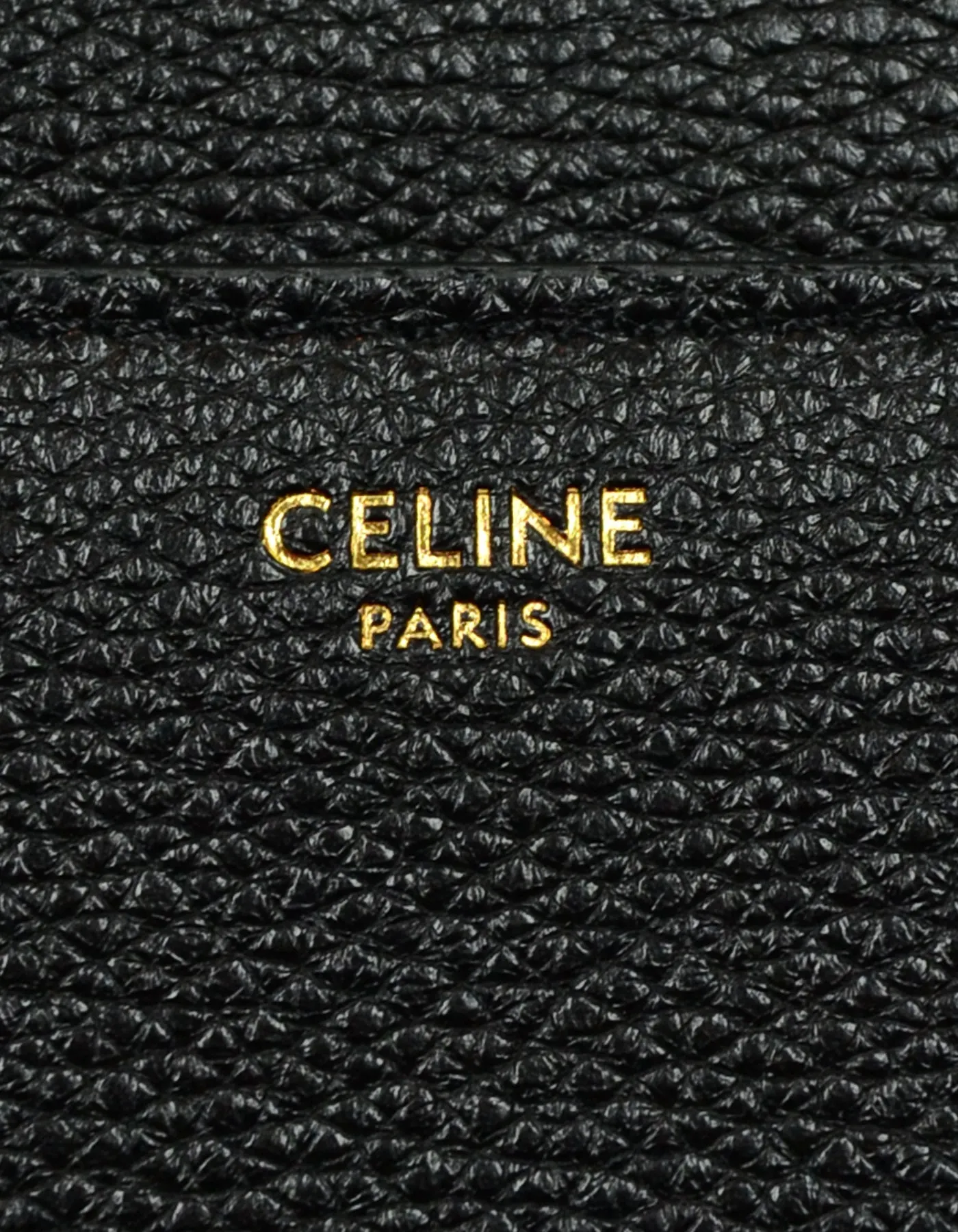 Celine Black Grained Calfskin Medium 16 Top Handle Bag NWT rt. $4,550