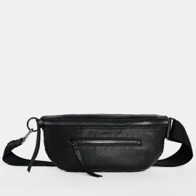 CHARLES CROSSBODY MED - Black/Gunmetal