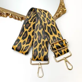 Cheetah Print Adjustable Purse Strap