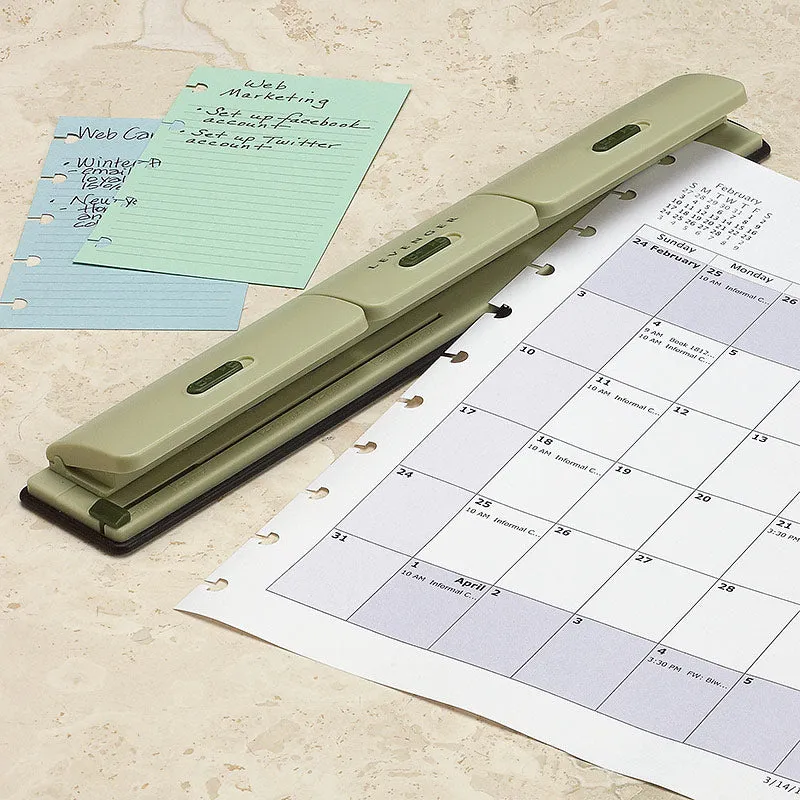 Circa 1-2-3 Portable Discbound Notebook Punch