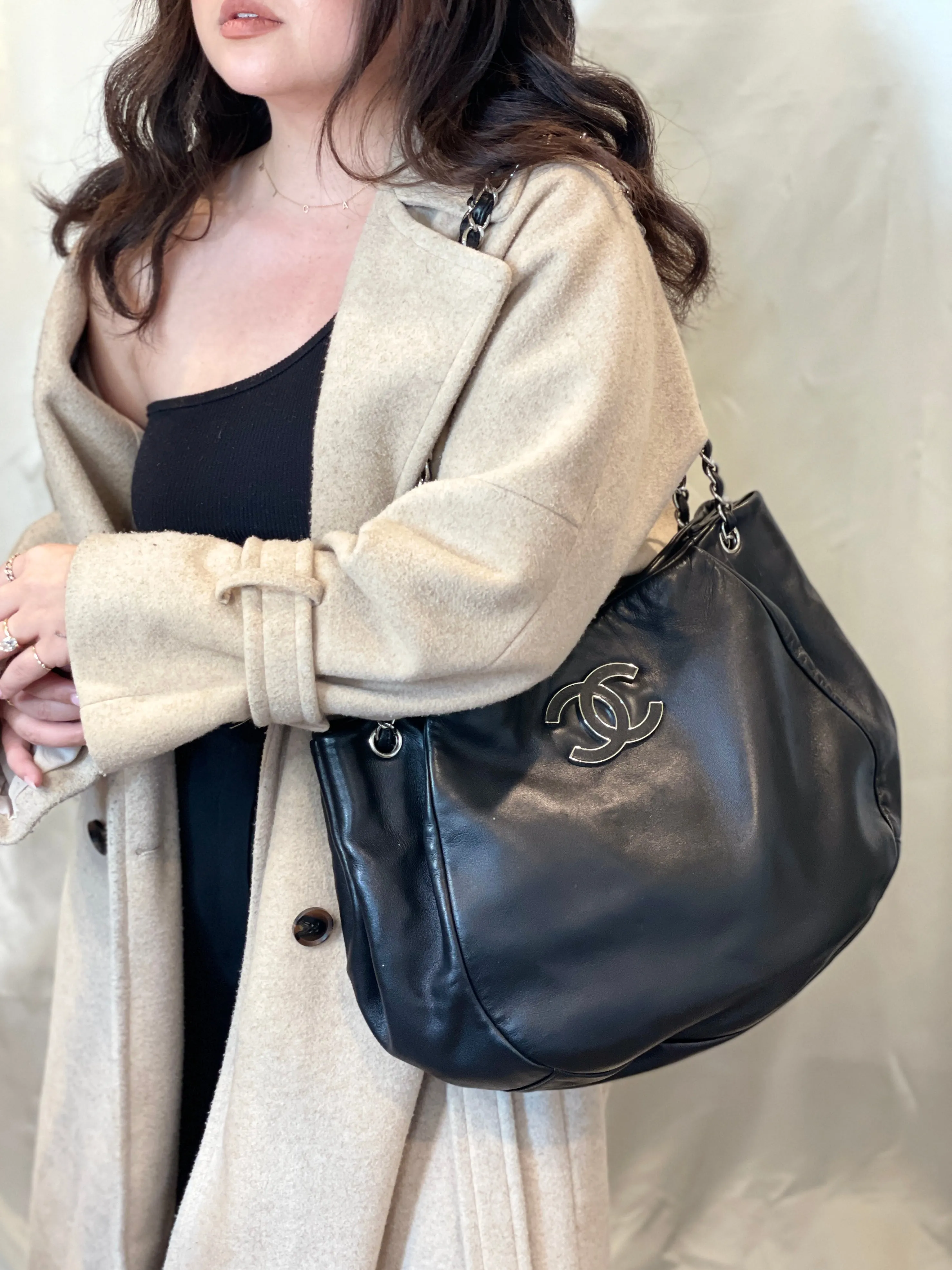 CL Lambskin Tote Bag