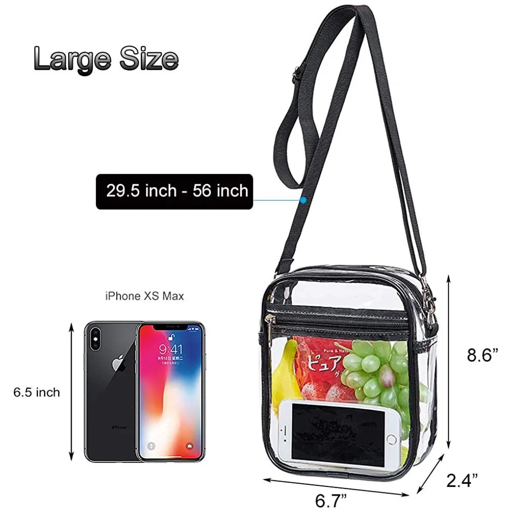 Clear Crossbody Purse Bag