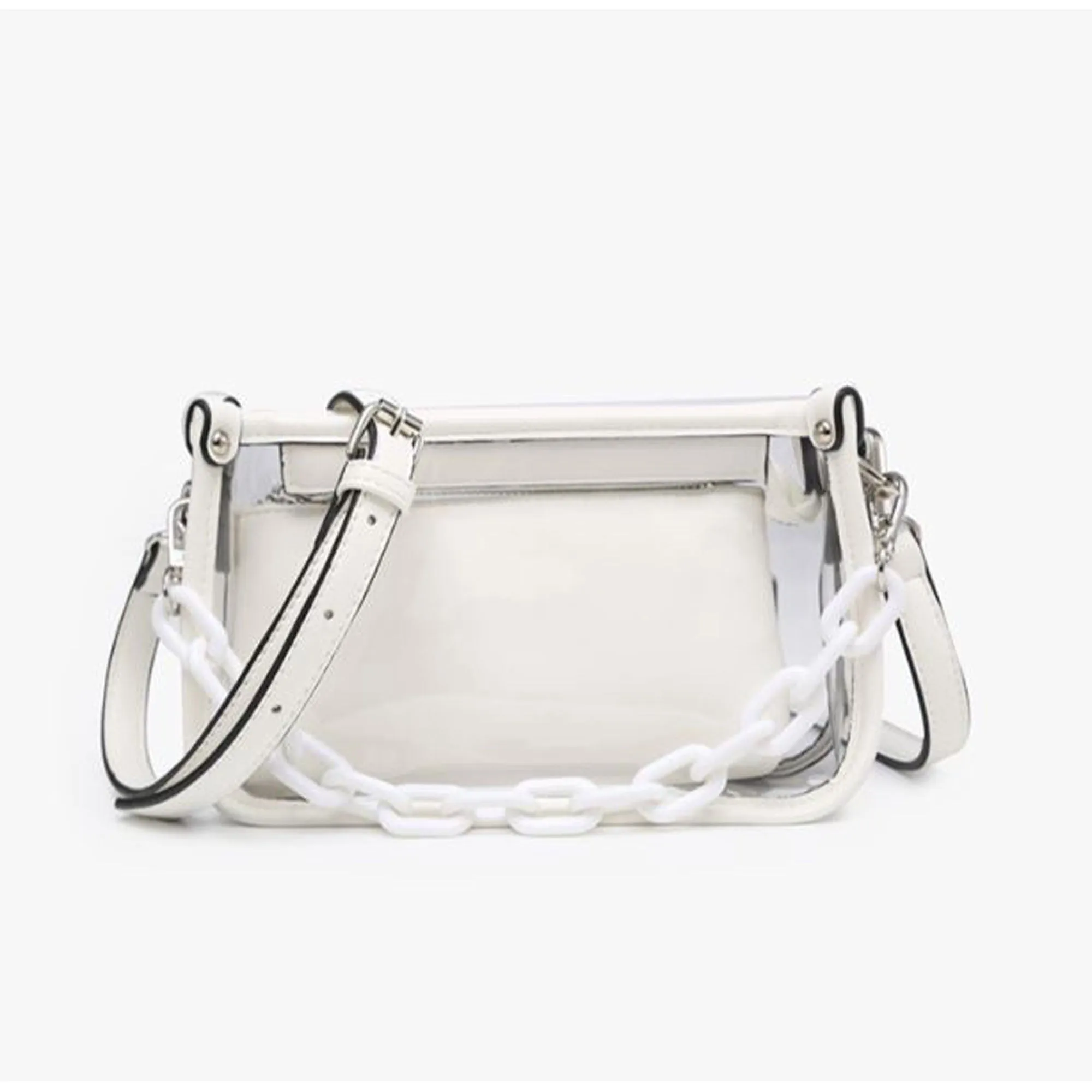 Clear Jess Crossbody Bag