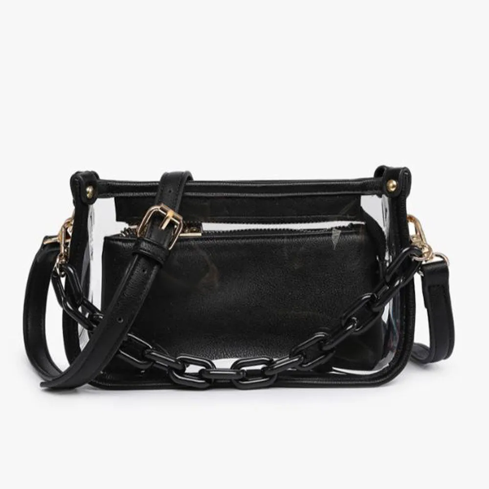 Clear Jess Crossbody Bag