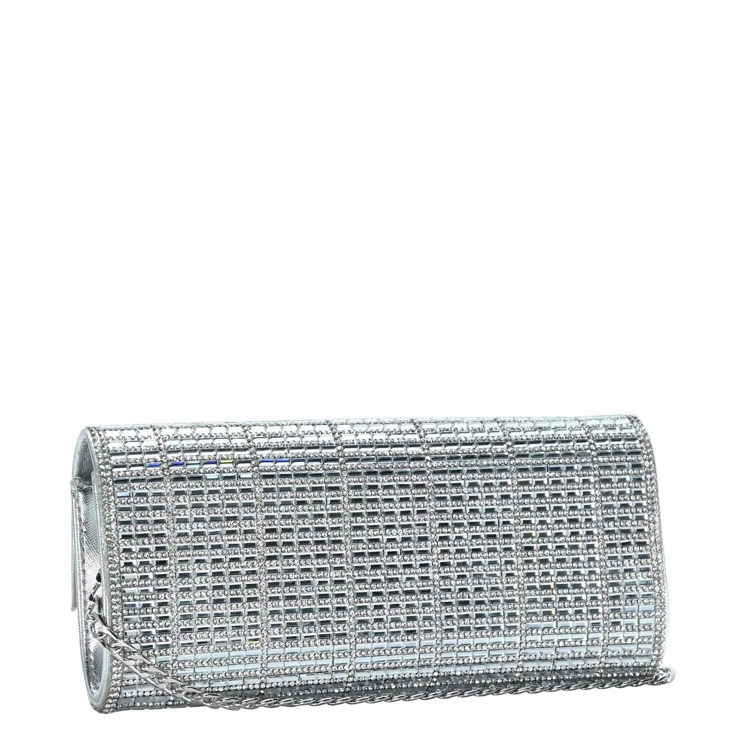 CLR88216 Mandy Mirror Mosaic Party Clutch