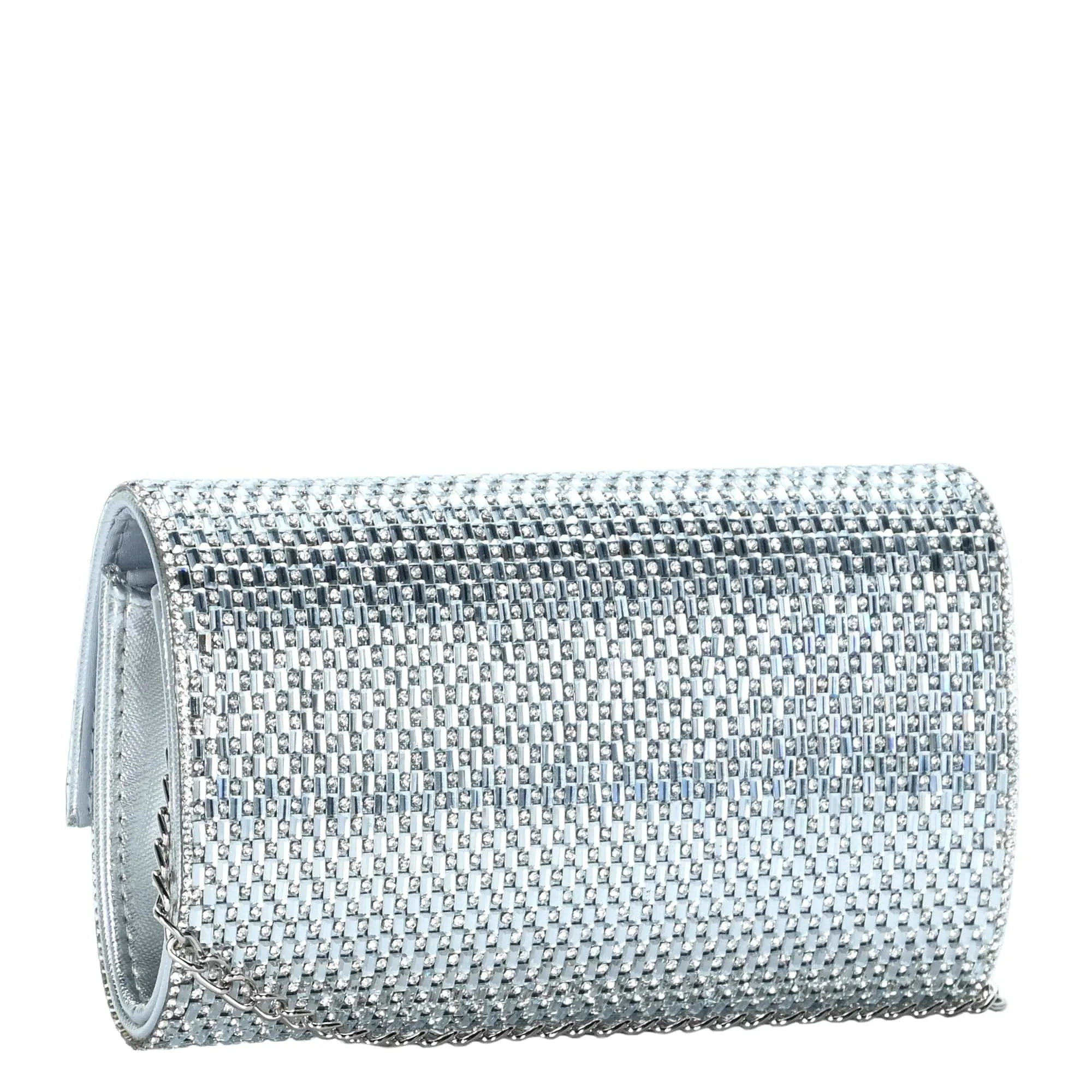 CLR88219 Amy Mosaic Mirror Party Clutch