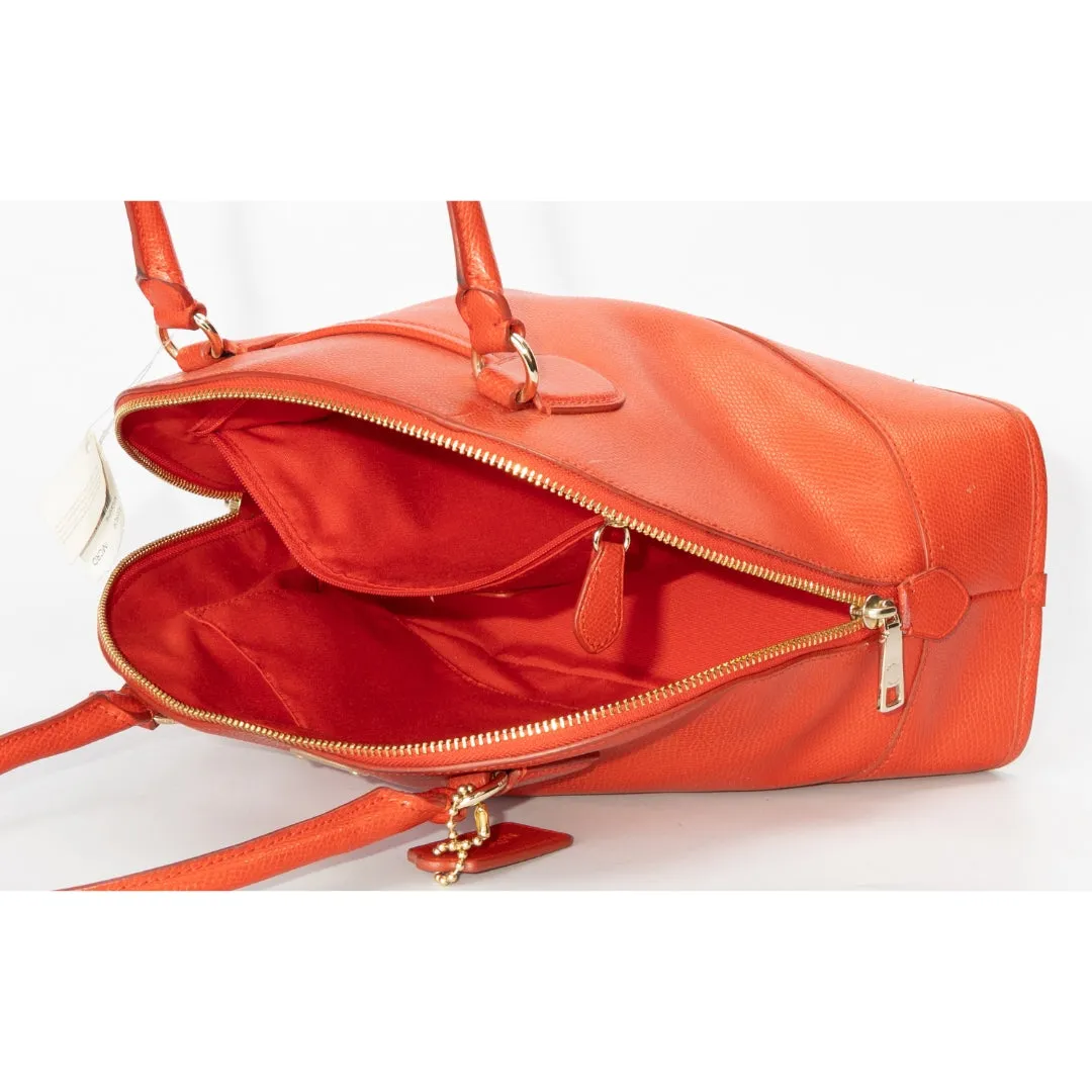 Coach Crossgrain Cora Domed Satchel