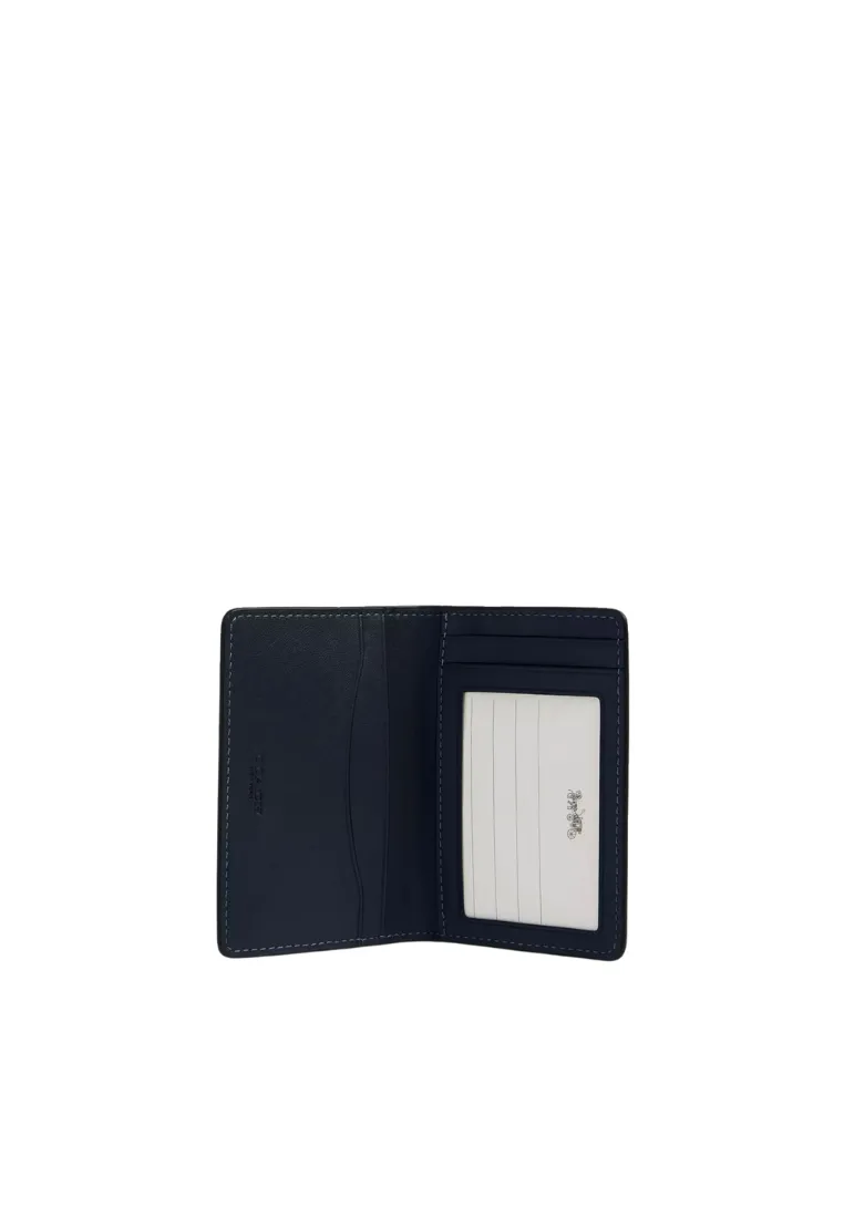 Coach ID Wallet In Midnight Navy CR379