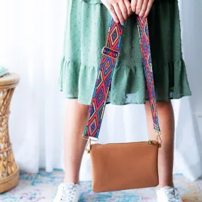 Colorful Aztec Crossbody  Strap