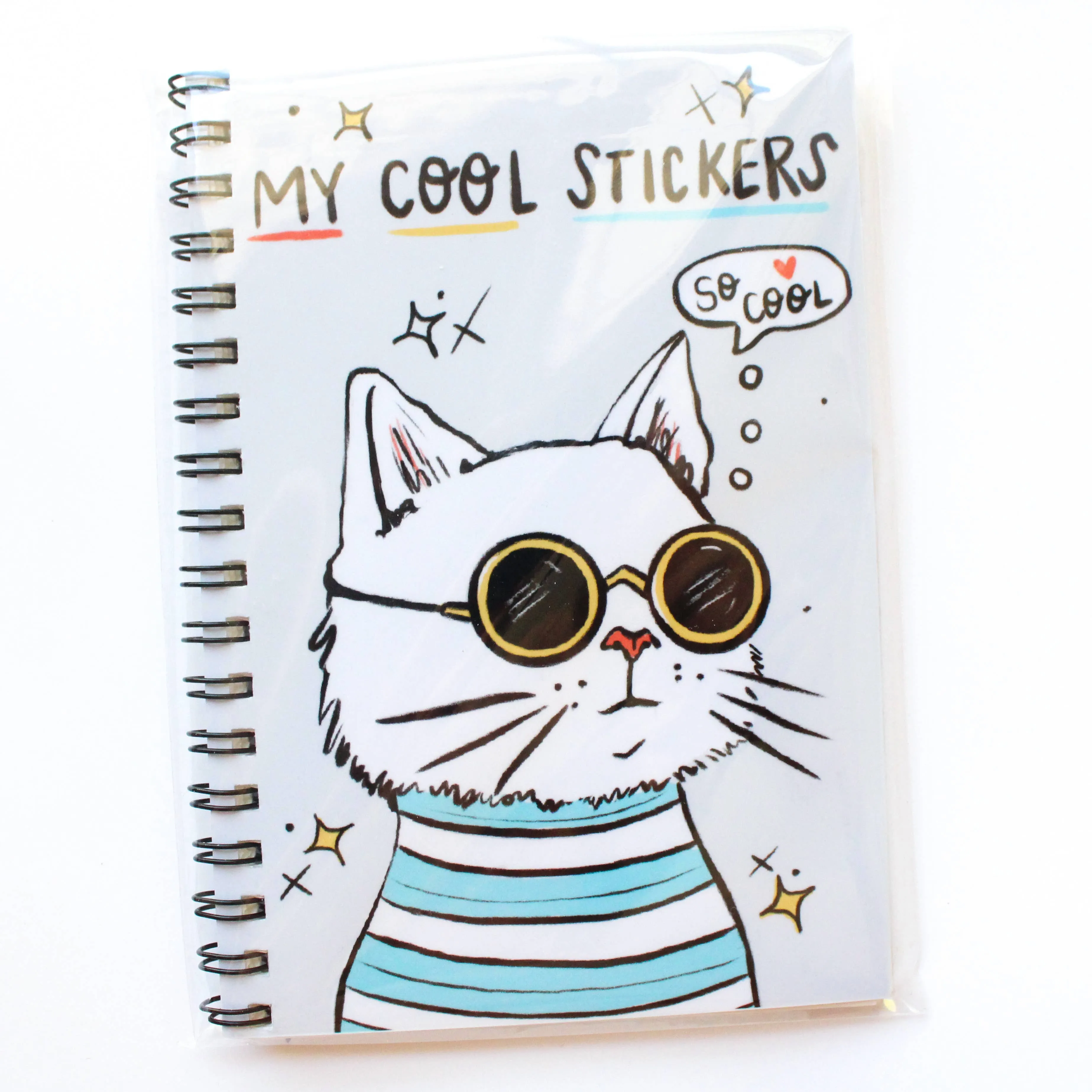 Cool Cat Sticker Collection Album   Sticker Sheet