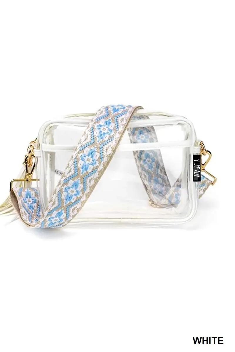 Courtney Clear Stadium Approved Crossbody Bag