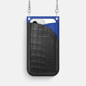 Crossbody Bag For iPhone 16 Pro In Alligator