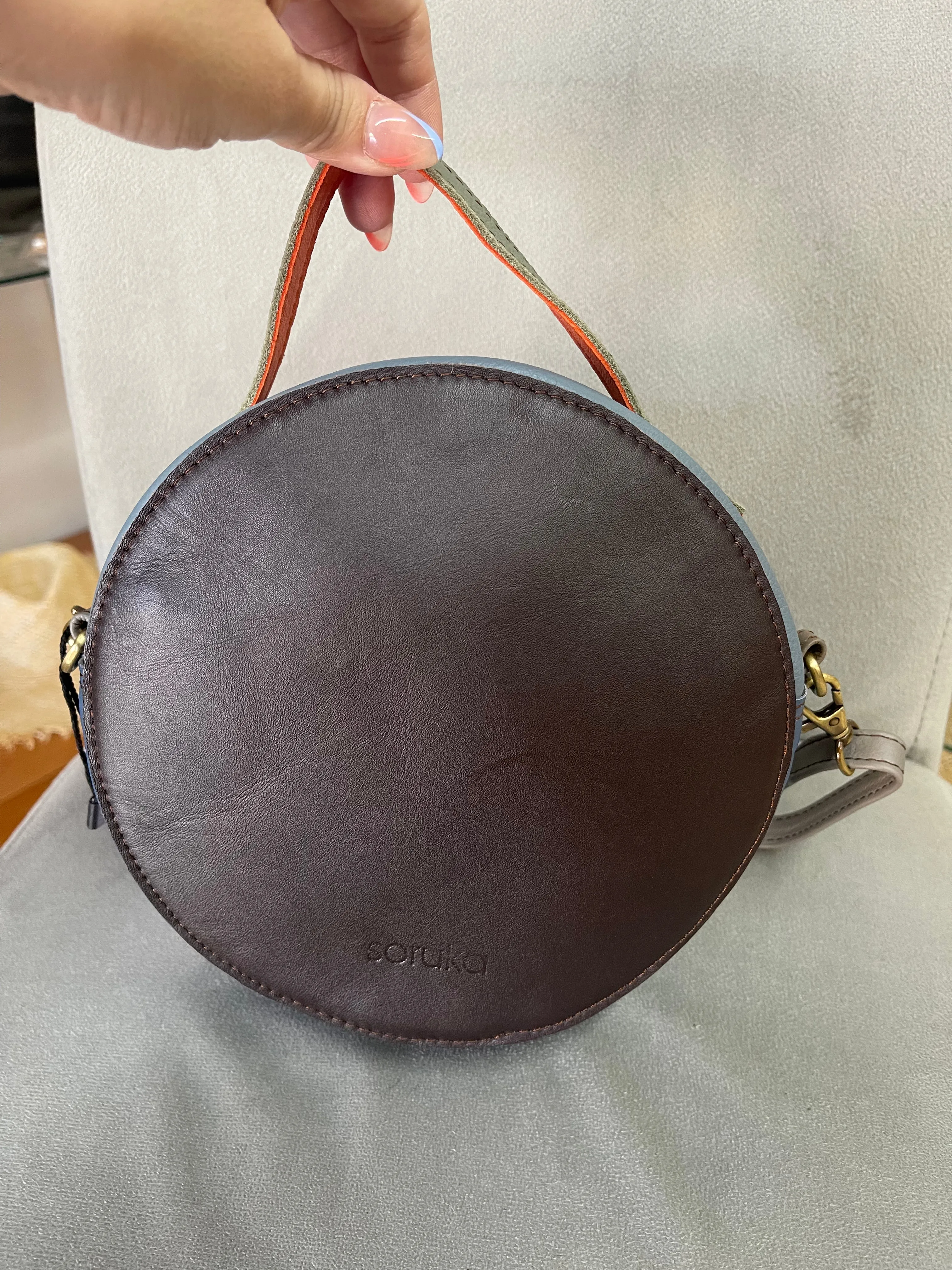 Crossbody Round Bag