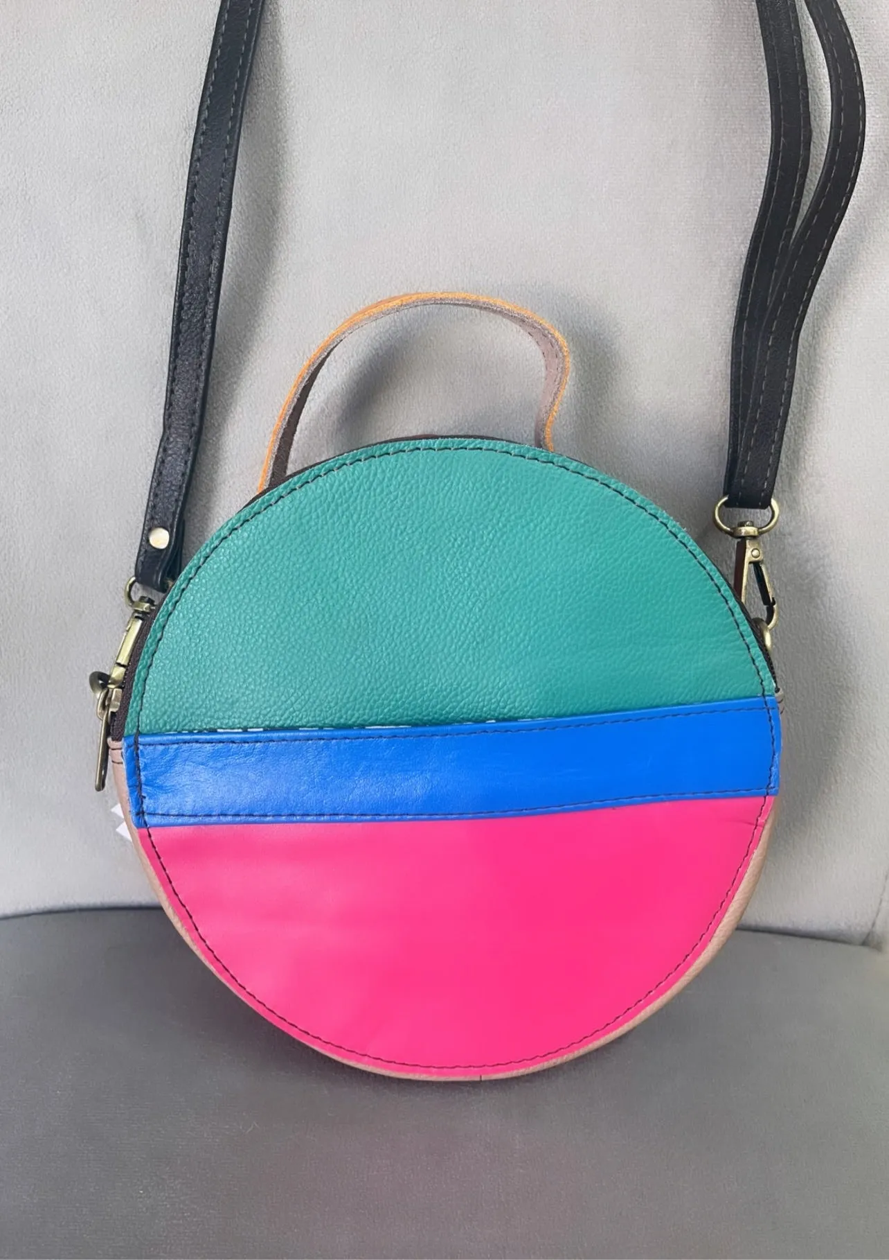 Crossbody Round Bag