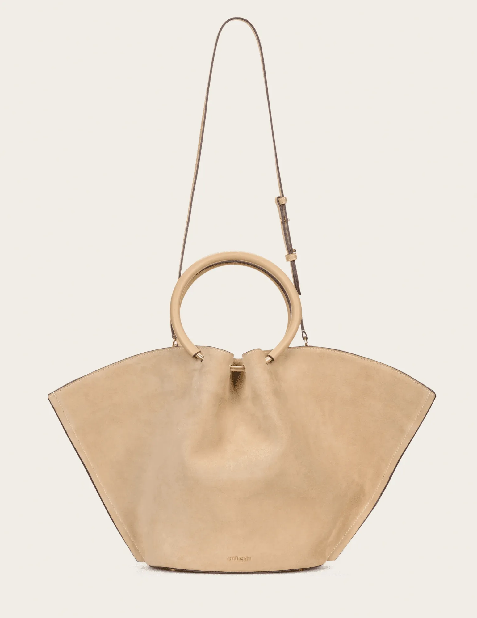 Cult Gaia Valeska Suede Tote